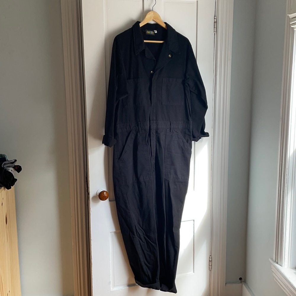 Unisex Big Bud Press Long sleeve Everyday Jumpsuit | XL Black